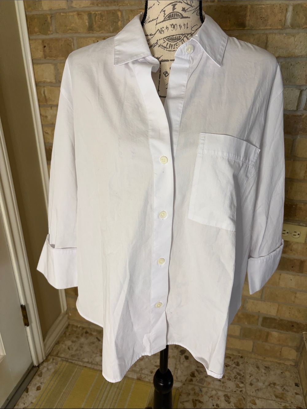 Madewell Classic White Shirt NWT